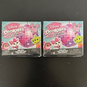 Disney Doorables Lets Party Mini Peek NIB Lot Of 2 Includes 2 Or 3 Figures each
